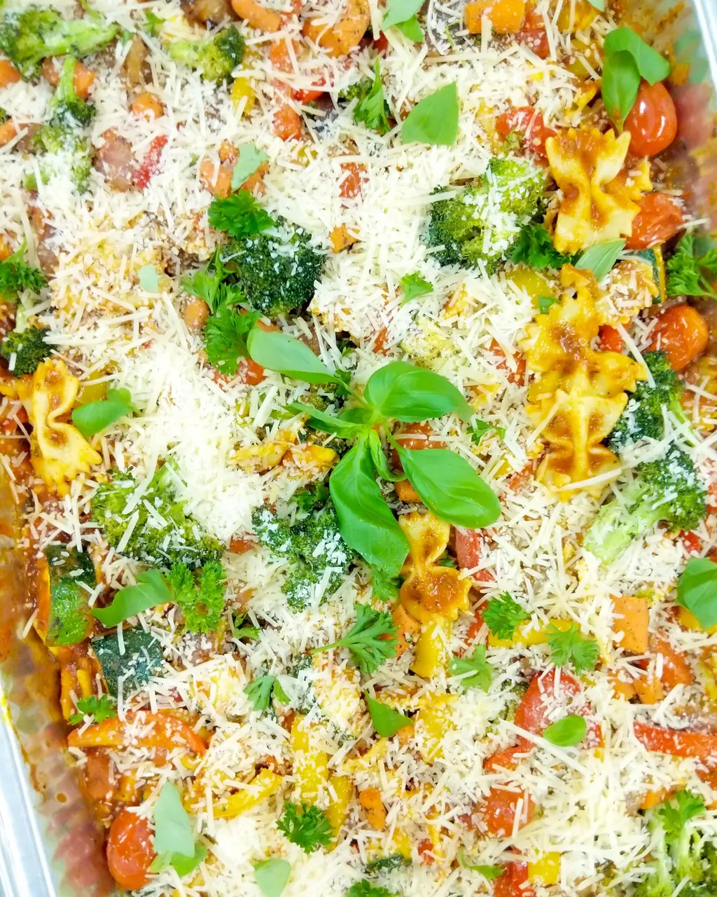 Baked Farfalle Marinara