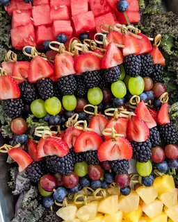 Fresh Fruit Skewers