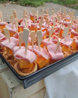 Ham and Cheese Quiches