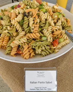 Italian pasta salad catering