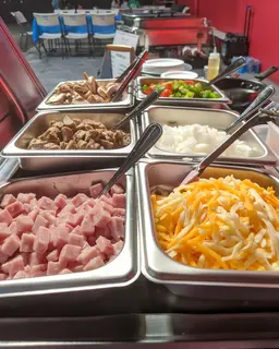 Omelette Bar Full Display