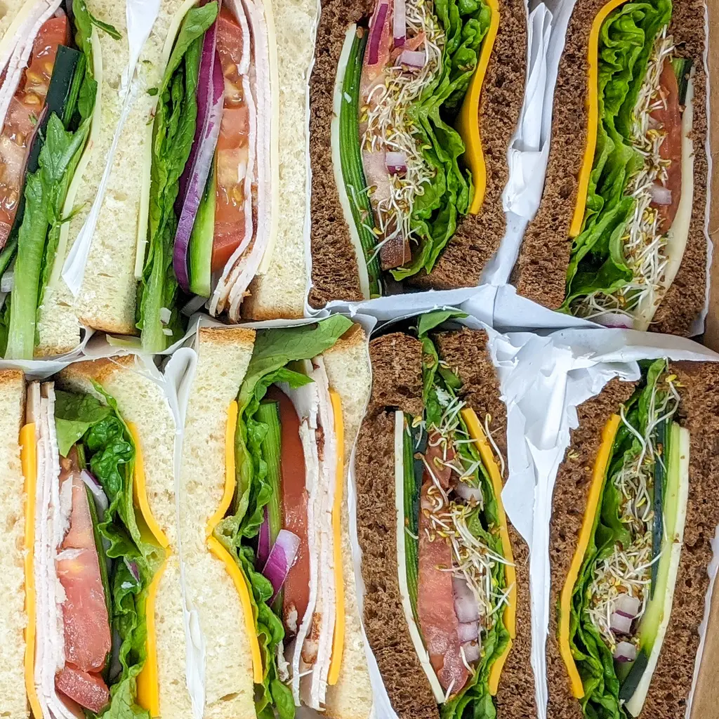 Variety of Sandwiches